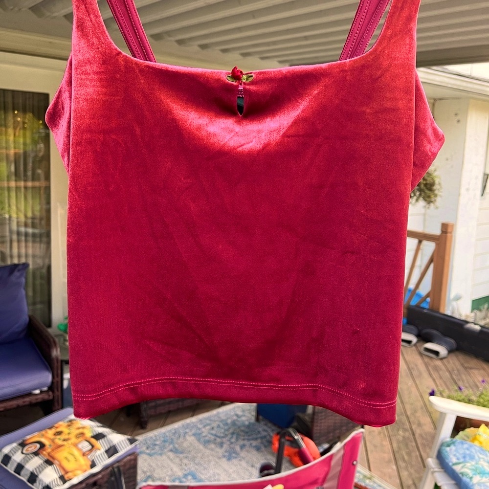 Fable Rich Red NWT Top Sz small